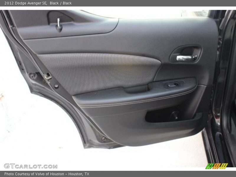 Black / Black 2012 Dodge Avenger SE