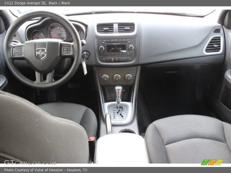 Black / Black 2012 Dodge Avenger SE