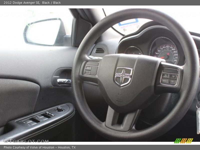 Black / Black 2012 Dodge Avenger SE
