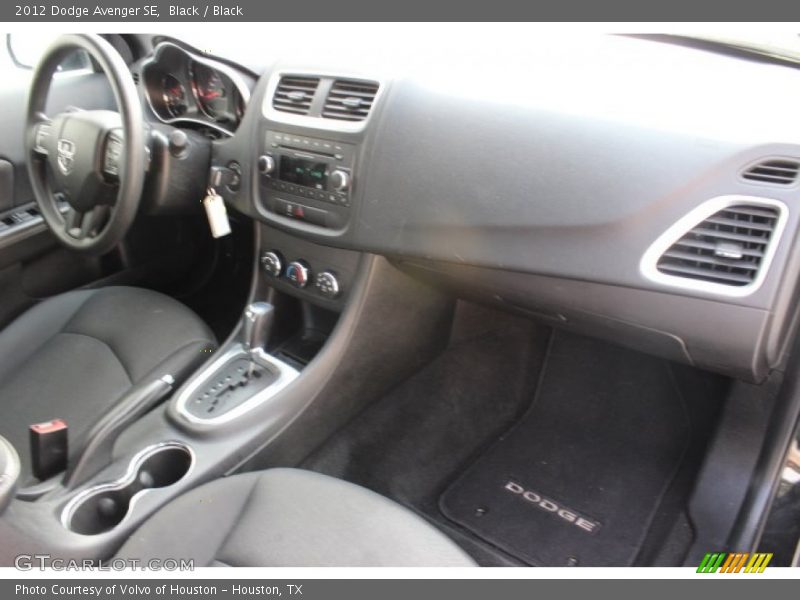 Black / Black 2012 Dodge Avenger SE