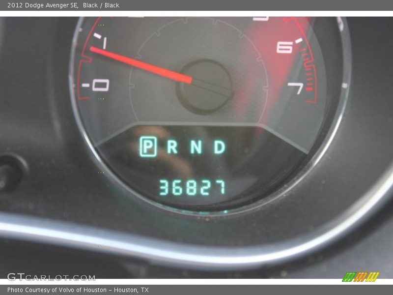 Black / Black 2012 Dodge Avenger SE