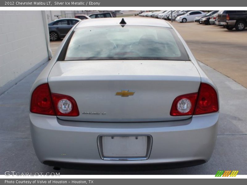Silver Ice Metallic / Ebony 2012 Chevrolet Malibu LT