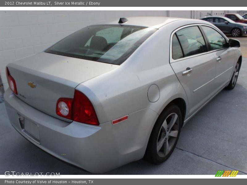 Silver Ice Metallic / Ebony 2012 Chevrolet Malibu LT