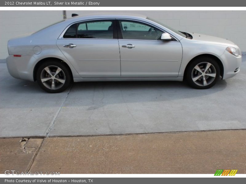 Silver Ice Metallic / Ebony 2012 Chevrolet Malibu LT