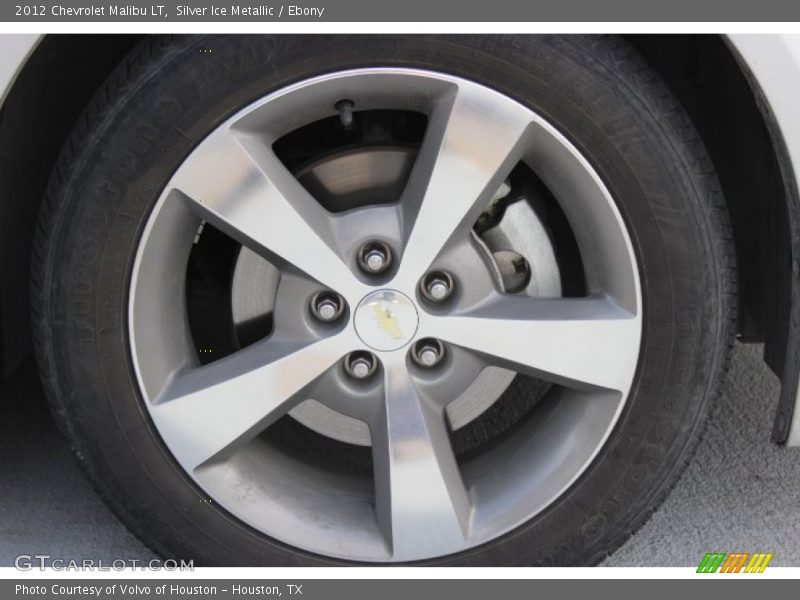 Silver Ice Metallic / Ebony 2012 Chevrolet Malibu LT