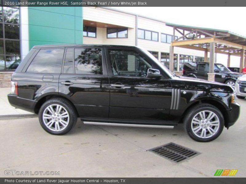 Santorini Black Pearl / Ivory White/Jet Black 2010 Land Rover Range Rover HSE