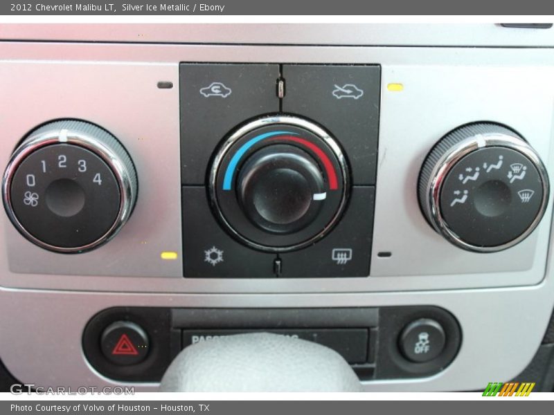Silver Ice Metallic / Ebony 2012 Chevrolet Malibu LT