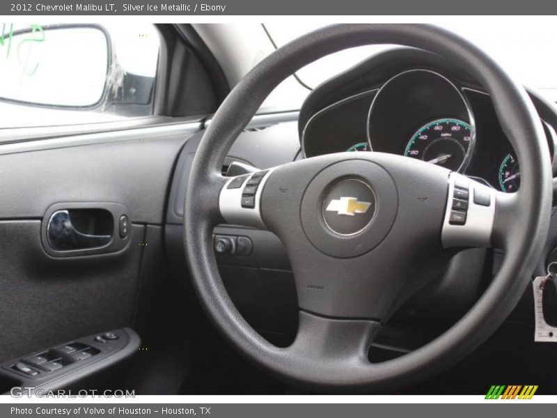 Silver Ice Metallic / Ebony 2012 Chevrolet Malibu LT