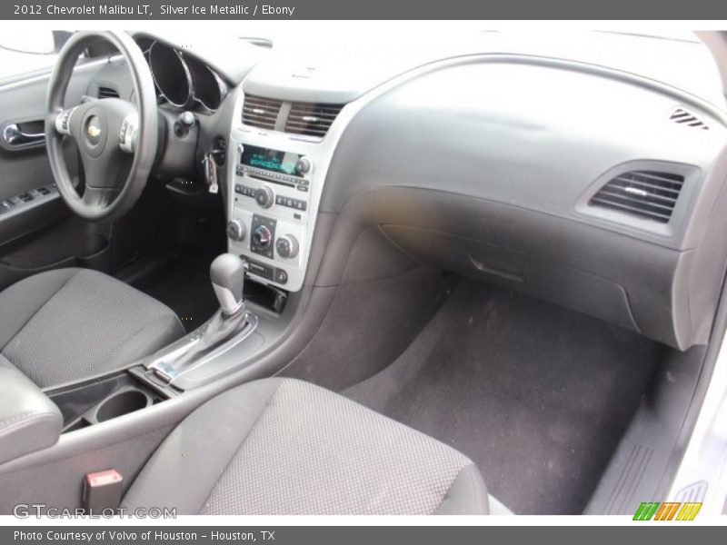 Silver Ice Metallic / Ebony 2012 Chevrolet Malibu LT