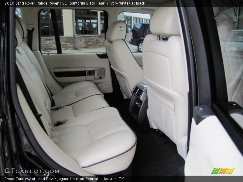 Santorini Black Pearl / Ivory White/Jet Black 2010 Land Rover Range Rover HSE