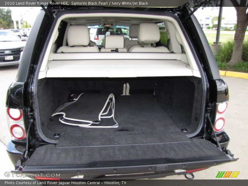 Santorini Black Pearl / Ivory White/Jet Black 2010 Land Rover Range Rover HSE