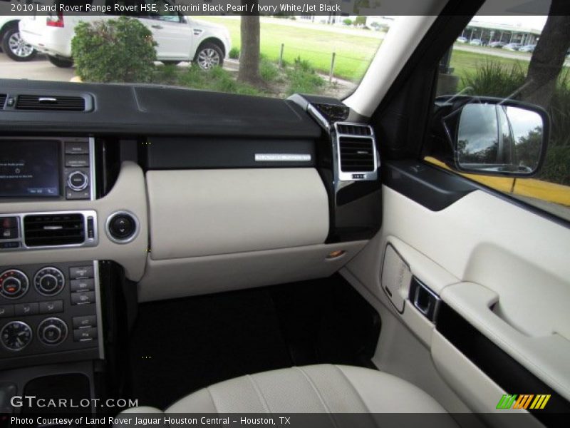 Santorini Black Pearl / Ivory White/Jet Black 2010 Land Rover Range Rover HSE