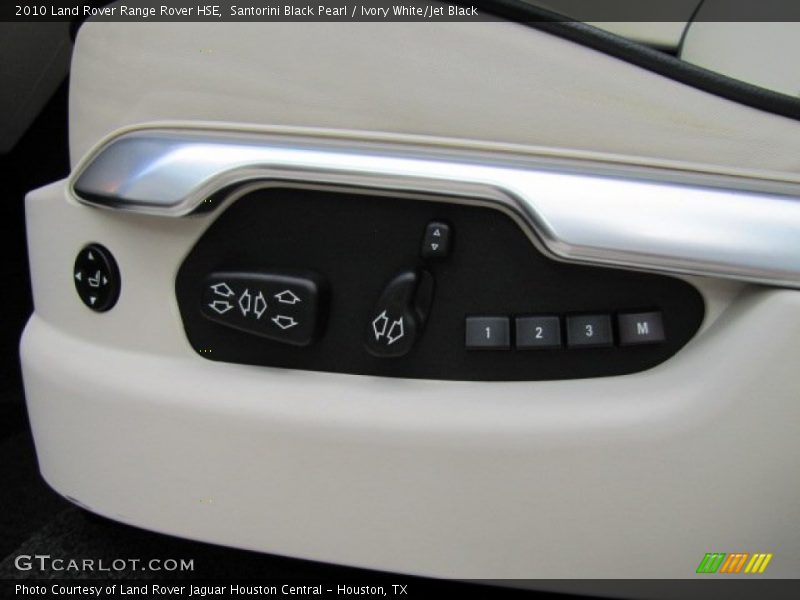 Santorini Black Pearl / Ivory White/Jet Black 2010 Land Rover Range Rover HSE