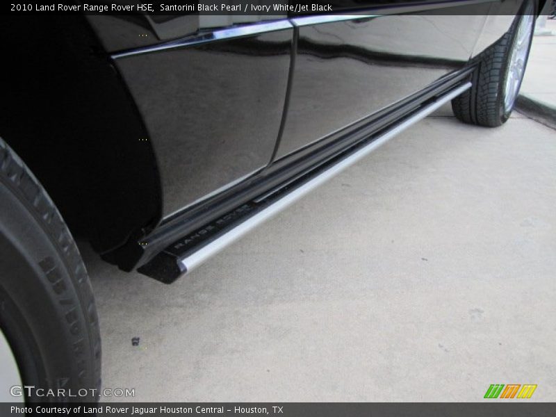 Santorini Black Pearl / Ivory White/Jet Black 2010 Land Rover Range Rover HSE