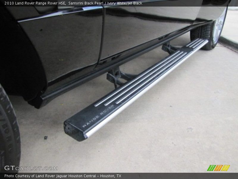 Santorini Black Pearl / Ivory White/Jet Black 2010 Land Rover Range Rover HSE
