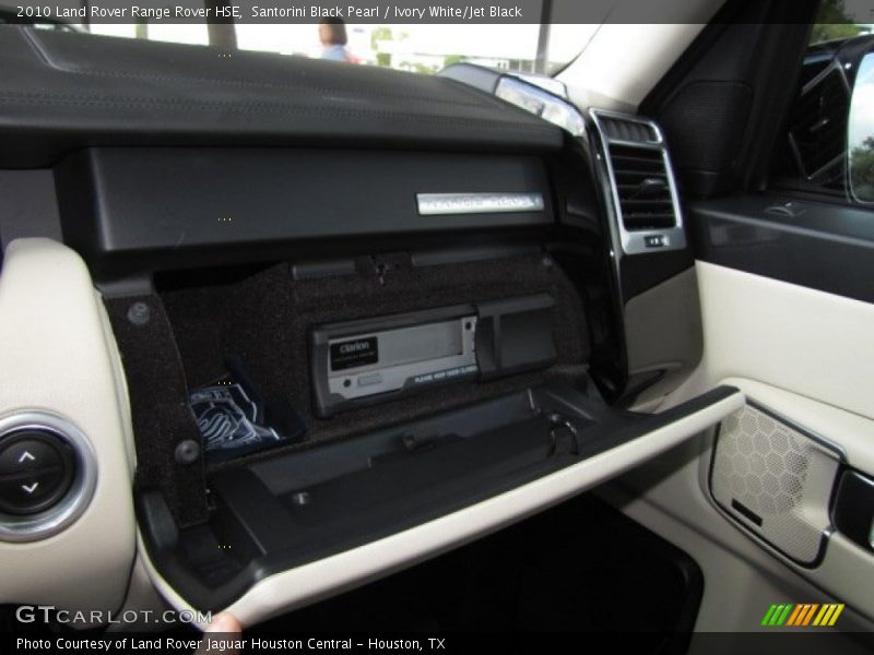 Santorini Black Pearl / Ivory White/Jet Black 2010 Land Rover Range Rover HSE