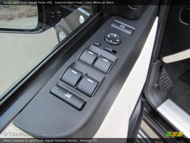 Santorini Black Pearl / Ivory White/Jet Black 2010 Land Rover Range Rover HSE