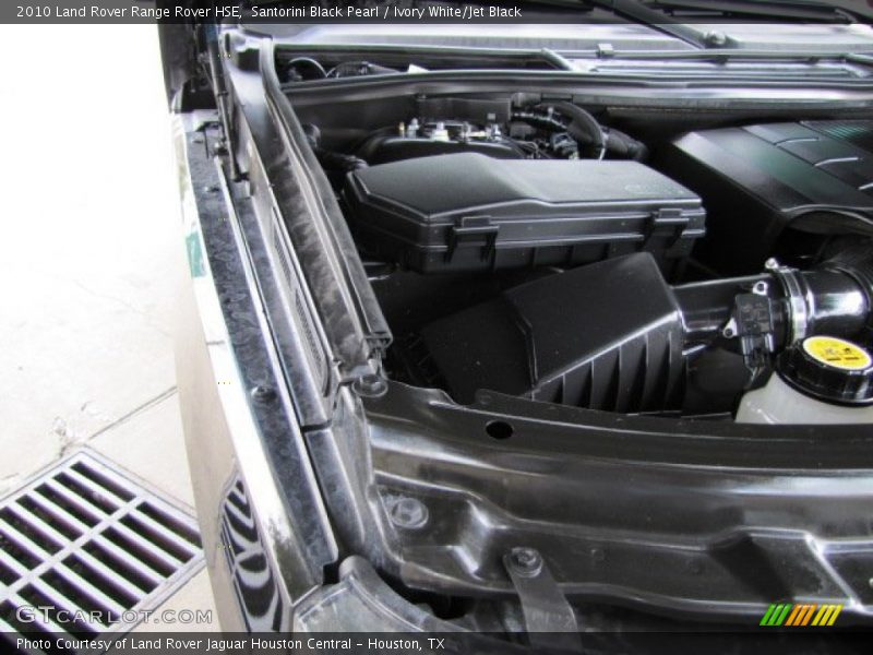 Santorini Black Pearl / Ivory White/Jet Black 2010 Land Rover Range Rover HSE
