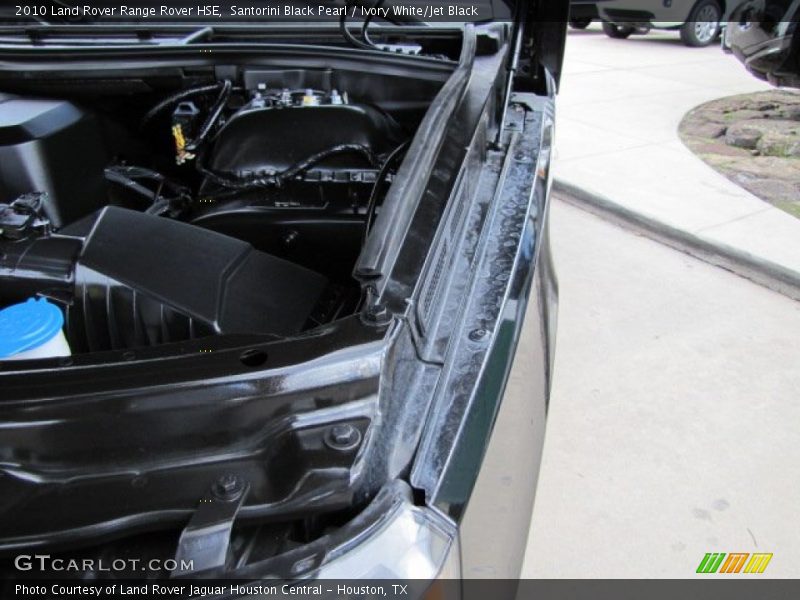 Santorini Black Pearl / Ivory White/Jet Black 2010 Land Rover Range Rover HSE