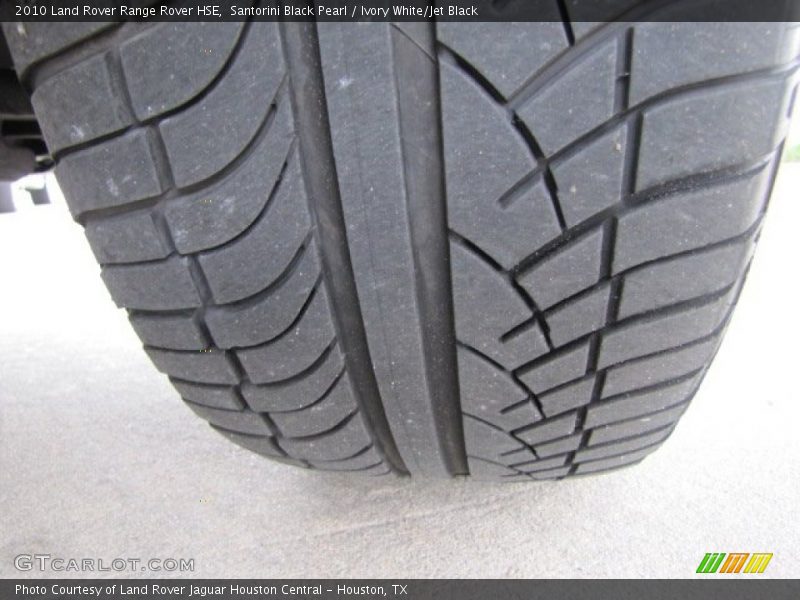 Santorini Black Pearl / Ivory White/Jet Black 2010 Land Rover Range Rover HSE