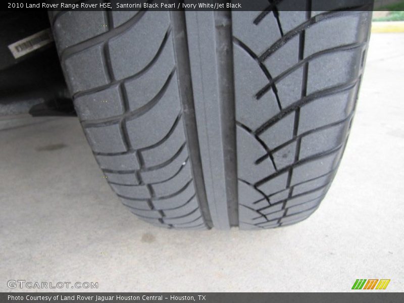 Santorini Black Pearl / Ivory White/Jet Black 2010 Land Rover Range Rover HSE