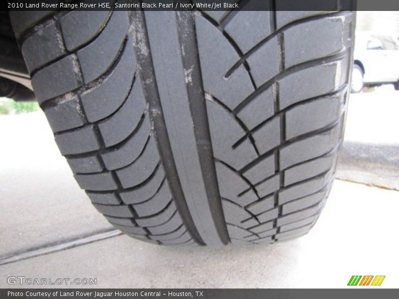 Santorini Black Pearl / Ivory White/Jet Black 2010 Land Rover Range Rover HSE