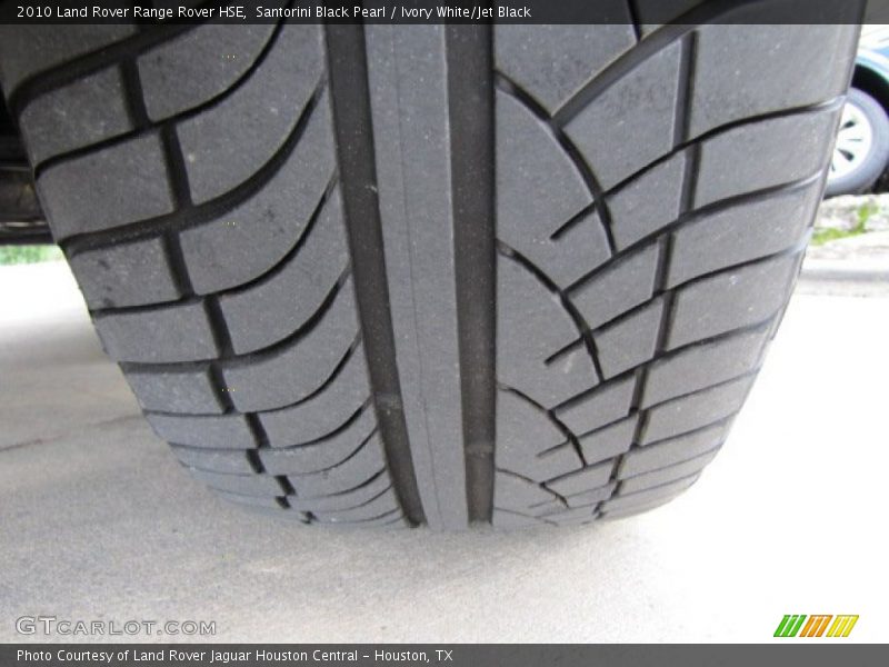 Santorini Black Pearl / Ivory White/Jet Black 2010 Land Rover Range Rover HSE
