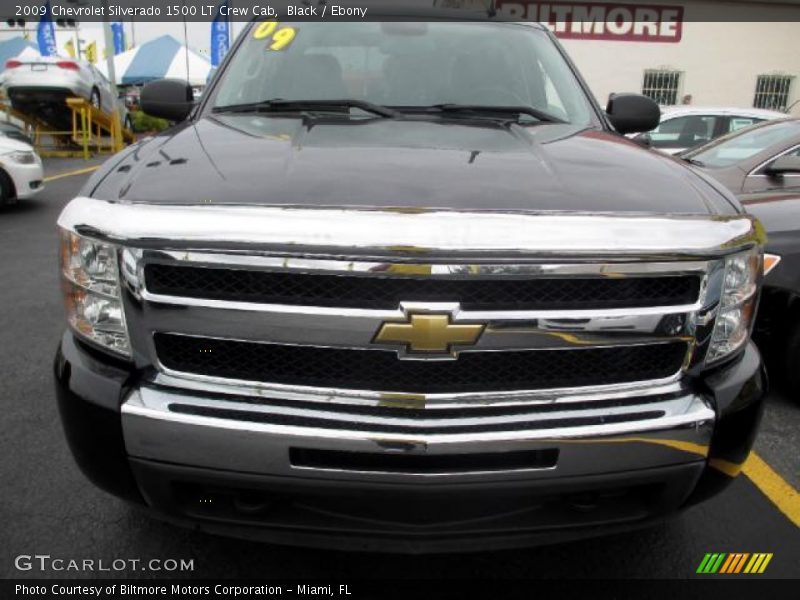 Black / Ebony 2009 Chevrolet Silverado 1500 LT Crew Cab