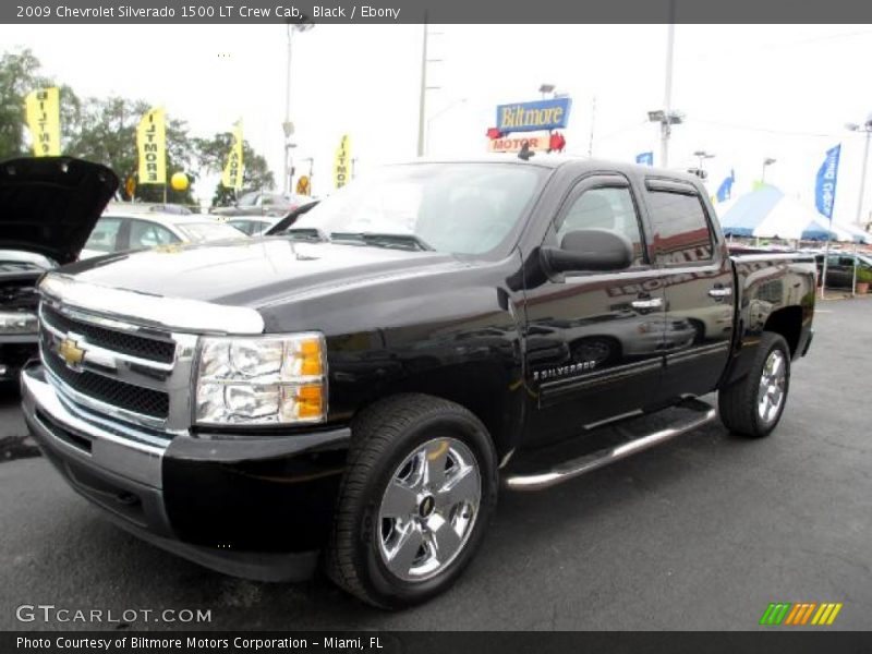 Black / Ebony 2009 Chevrolet Silverado 1500 LT Crew Cab