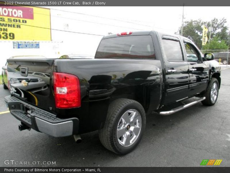 Black / Ebony 2009 Chevrolet Silverado 1500 LT Crew Cab