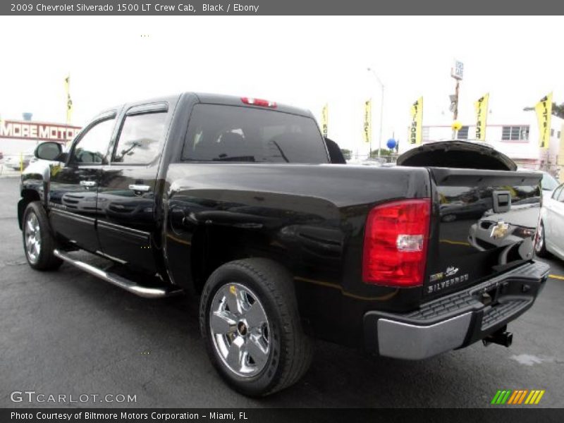 Black / Ebony 2009 Chevrolet Silverado 1500 LT Crew Cab