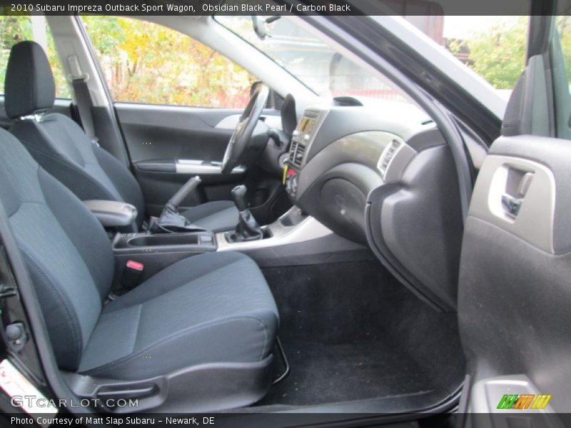 Obsidian Black Pearl / Carbon Black 2010 Subaru Impreza Outback Sport Wagon