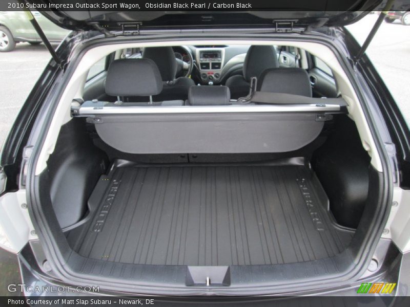 Obsidian Black Pearl / Carbon Black 2010 Subaru Impreza Outback Sport Wagon