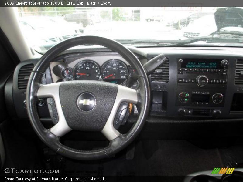 Black / Ebony 2009 Chevrolet Silverado 1500 LT Crew Cab