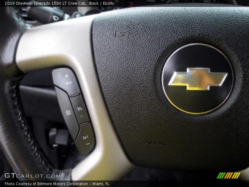 Black / Ebony 2009 Chevrolet Silverado 1500 LT Crew Cab
