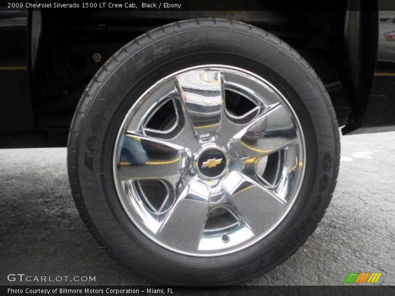 Black / Ebony 2009 Chevrolet Silverado 1500 LT Crew Cab