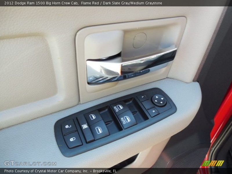 Flame Red / Dark Slate Gray/Medium Graystone 2012 Dodge Ram 1500 Big Horn Crew Cab