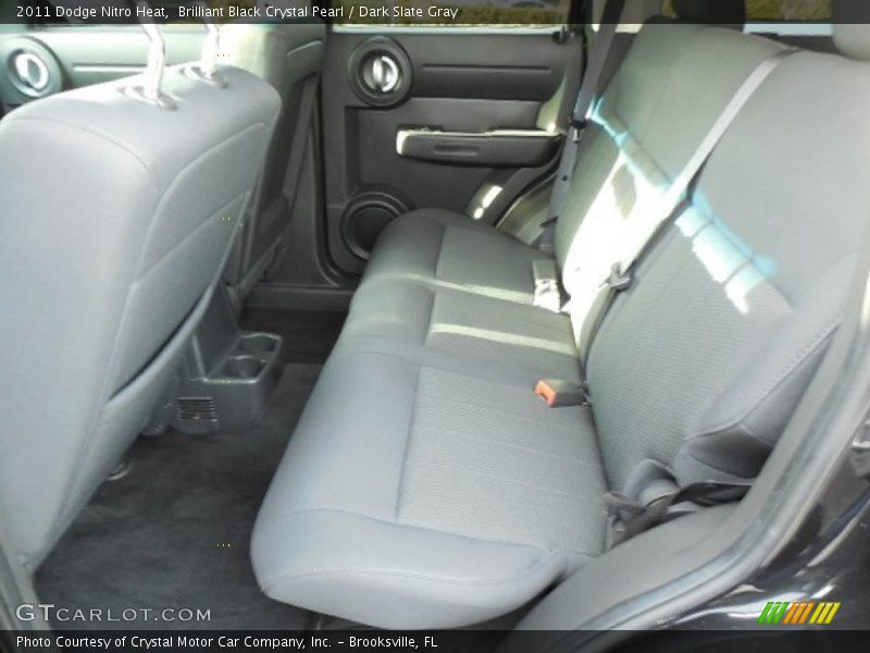 Brilliant Black Crystal Pearl / Dark Slate Gray 2011 Dodge Nitro Heat