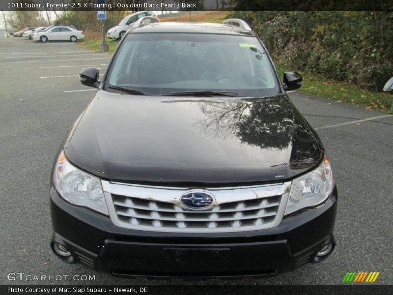 Obsidian Black Pearl / Black 2011 Subaru Forester 2.5 X Touring