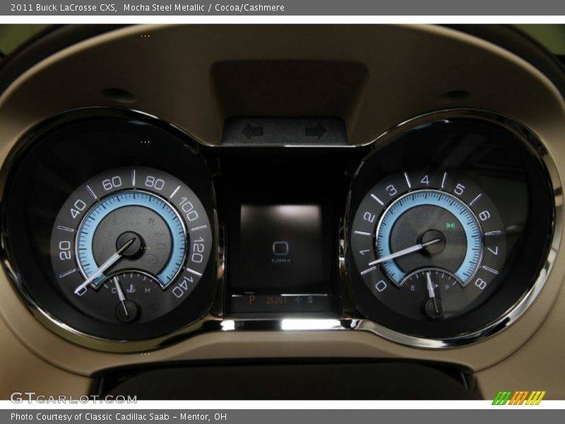 Mocha Steel Metallic / Cocoa/Cashmere 2011 Buick LaCrosse CXS