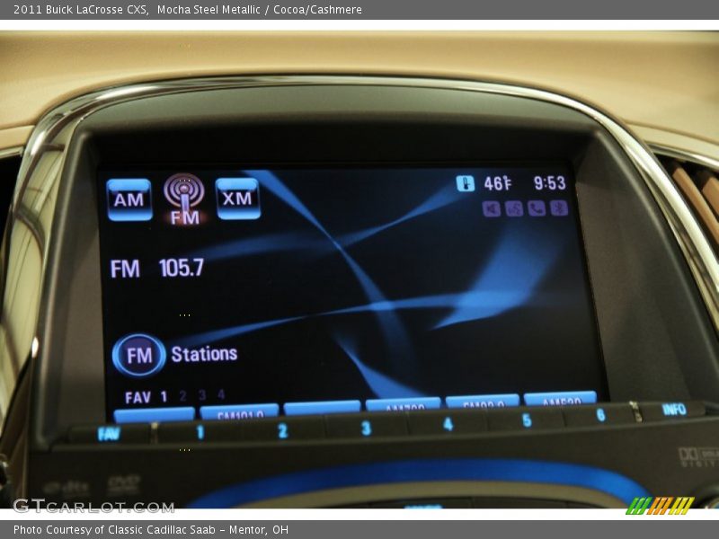 Mocha Steel Metallic / Cocoa/Cashmere 2011 Buick LaCrosse CXS