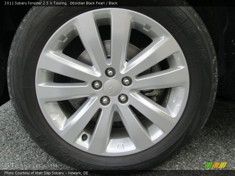 Obsidian Black Pearl / Black 2011 Subaru Forester 2.5 X Touring