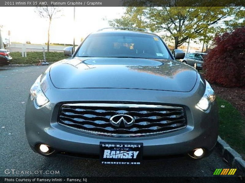 Platinum Graphite / Graphite 2011 Infiniti FX 35 AWD