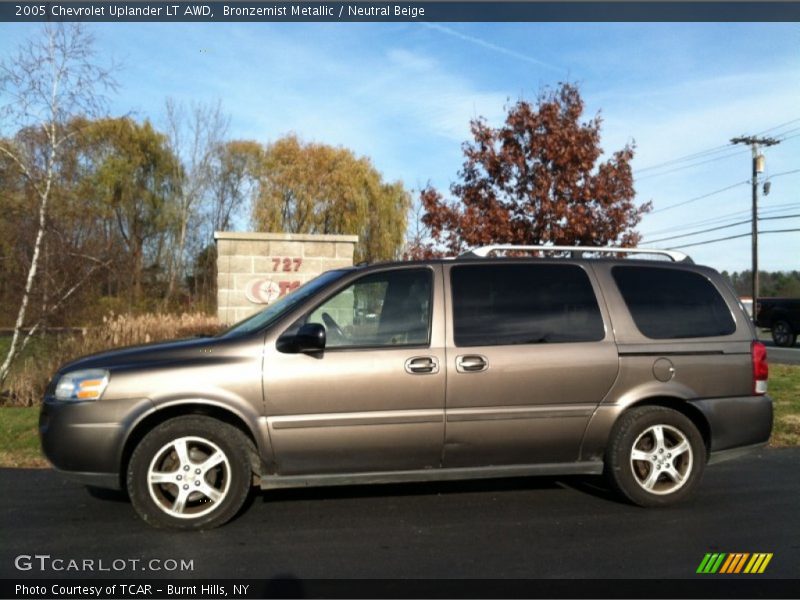  2005 Uplander LT AWD Bronzemist Metallic
