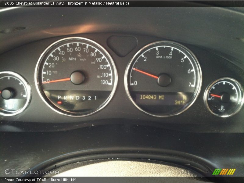  2005 Uplander LT AWD LT AWD Gauges