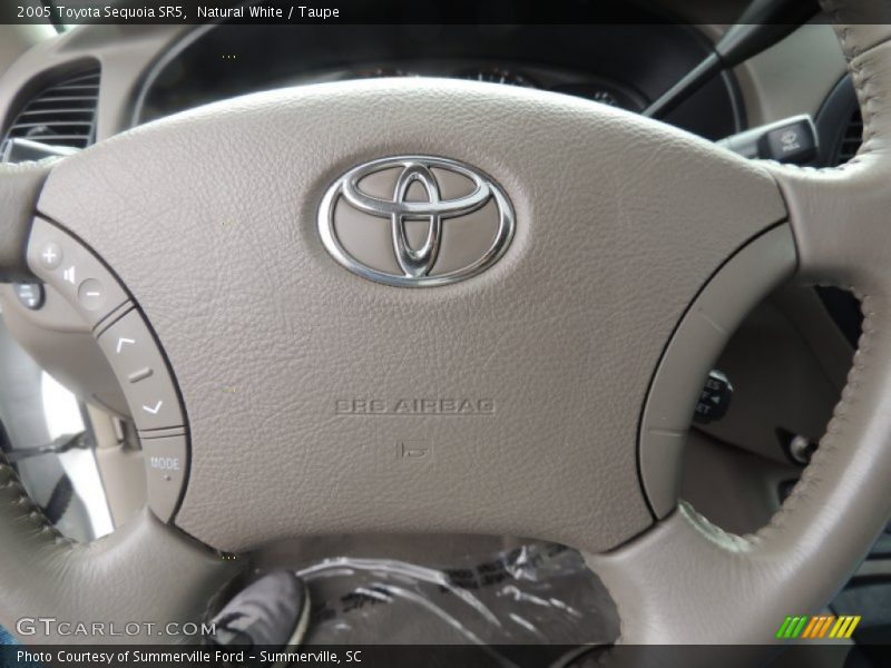 Natural White / Taupe 2005 Toyota Sequoia SR5