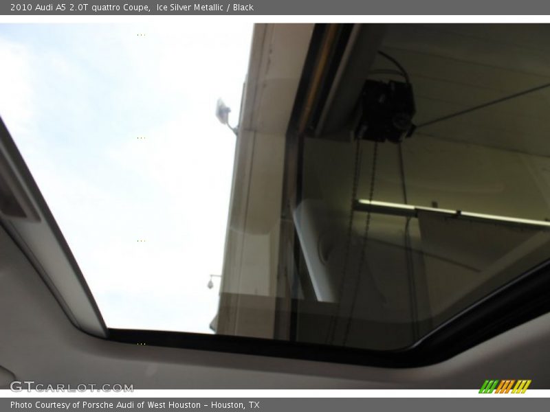 Ice Silver Metallic / Black 2010 Audi A5 2.0T quattro Coupe