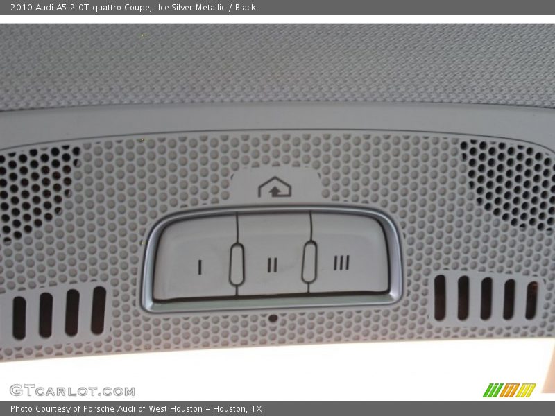 Ice Silver Metallic / Black 2010 Audi A5 2.0T quattro Coupe
