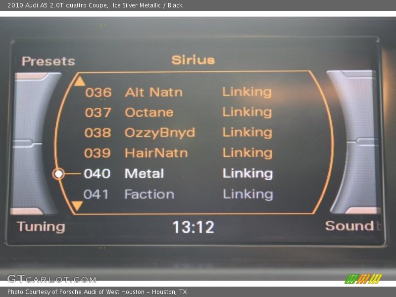 Ice Silver Metallic / Black 2010 Audi A5 2.0T quattro Coupe
