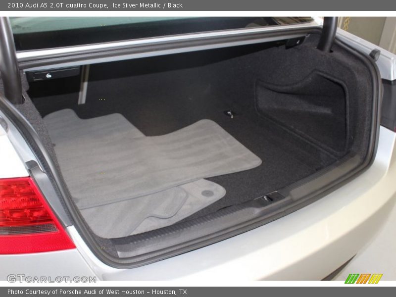 Ice Silver Metallic / Black 2010 Audi A5 2.0T quattro Coupe